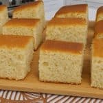 bolo simples de coco