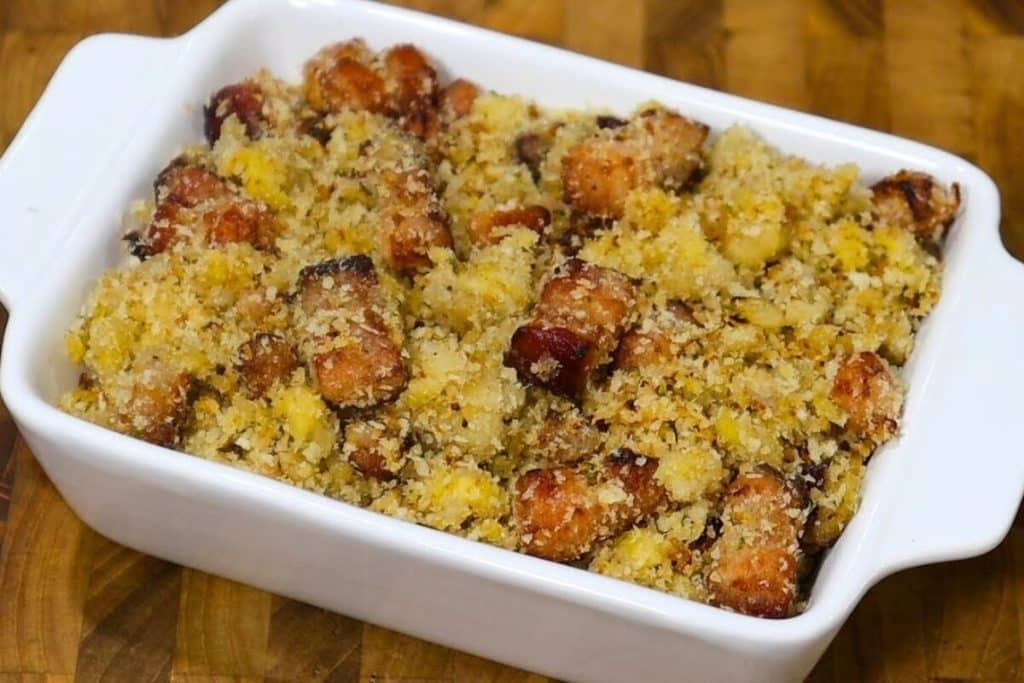 farofa de banana crocante