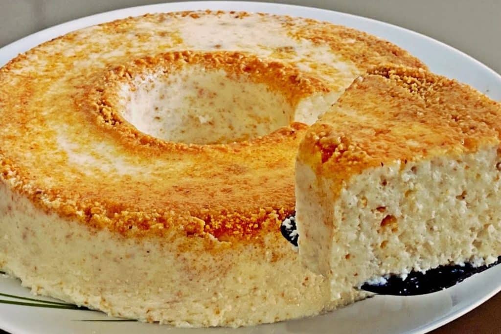 flan de paçoca