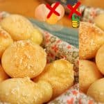 pão de queijo sem óleo